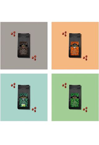 KIRIBIRI Box Caffè in Grani o Moka 100% Arabica