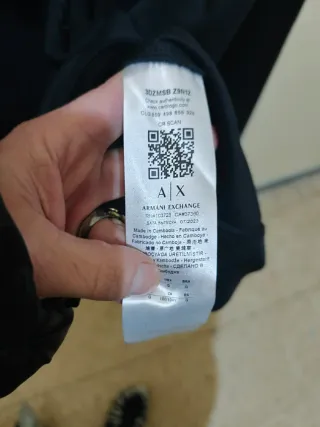 Sudadera Armani Exchange Hombre Nueva