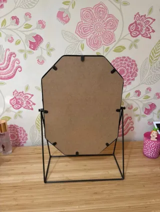 Espejo de mesa octogonal