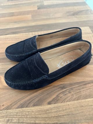 Mocasines Tod's Azul Marino