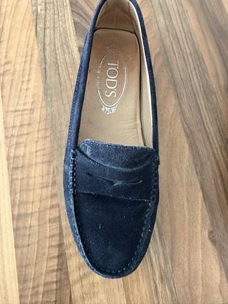 Mocasines Tod's Azul Marino