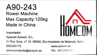 Máquina de Remo Homcom
