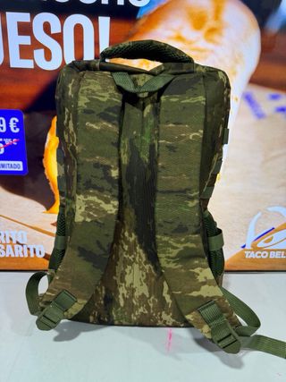 Mochila Táctica Militar 40L Camuflaje Verde nueva