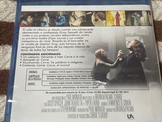 Pack 2 Blu-ray Carrie (Terror)