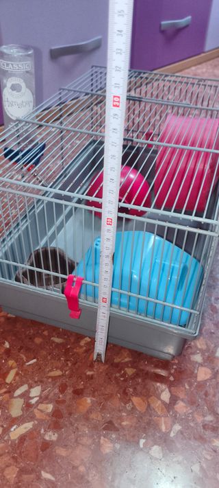 Jaula hámster mediana