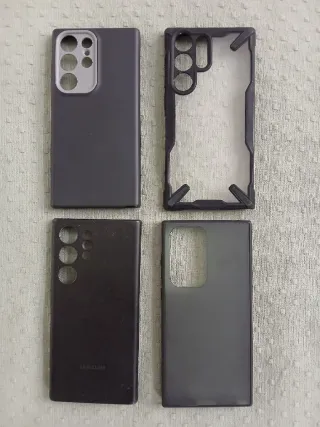 Samsung S23 Ultra 1TB Preto Com 4 fundas.