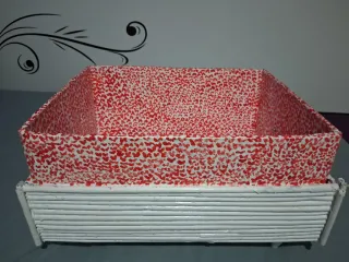 Canasta Organizadora Decorada