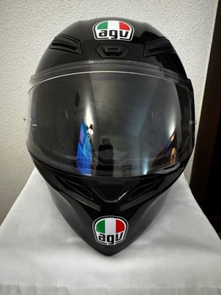 Casco Moto AGV Negro