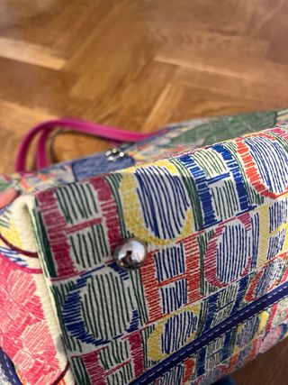 Bolso Carolina Herrera Multicolor y Rosa