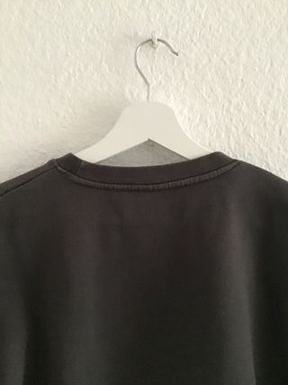 Sudadera Zara Gris Oscuro Oversize M