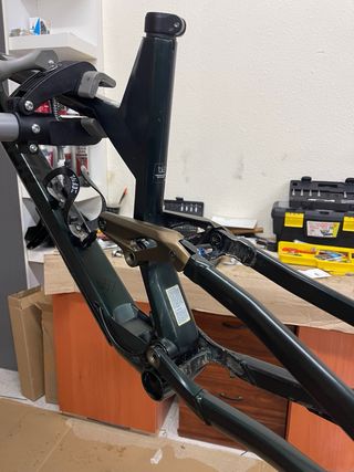 Cuadro Bicicleta Enduro doble susp RADON Carbono.