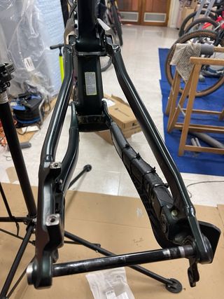 Cuadro Bicicleta Enduro doble susp RADON Carbono.