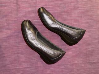 Bailarinas Plata Cuña Talla 39 Treintas