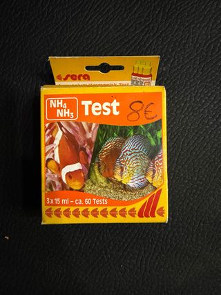 Test NH4 NH3 Sera Acuario 60 Tests