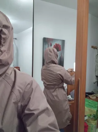 Cortavientos impermeable mujer Talla S