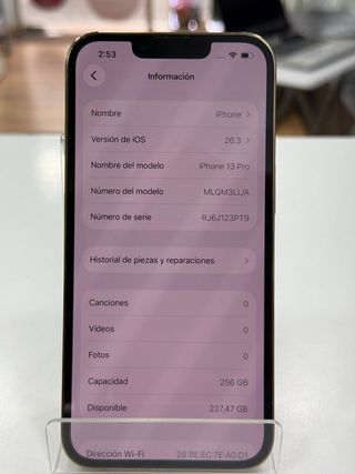 iPhone 13 Pro 256GB Plata - 100% Batería buen esta