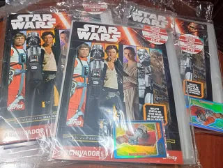 Lote 3 Archivadores Star Wars