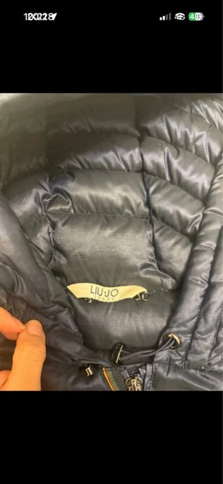 Piumino Liu Jo blu taglia 40