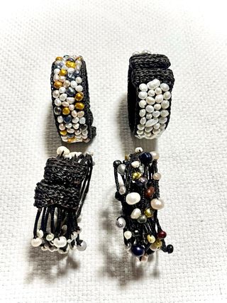 4 Pulseras Perlas Chinas