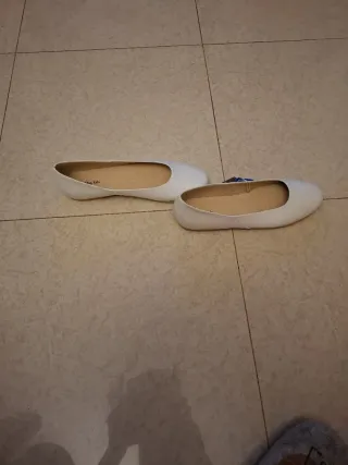 Zapatos Mg Kids Niña Talla 37 Blancos