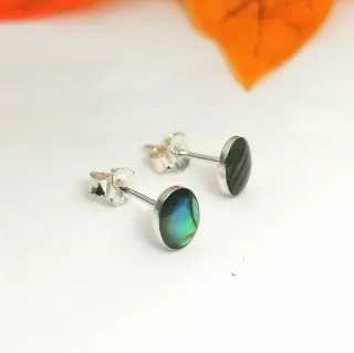 Pendientes Avalon Plata 925 Naturales 7×5mm