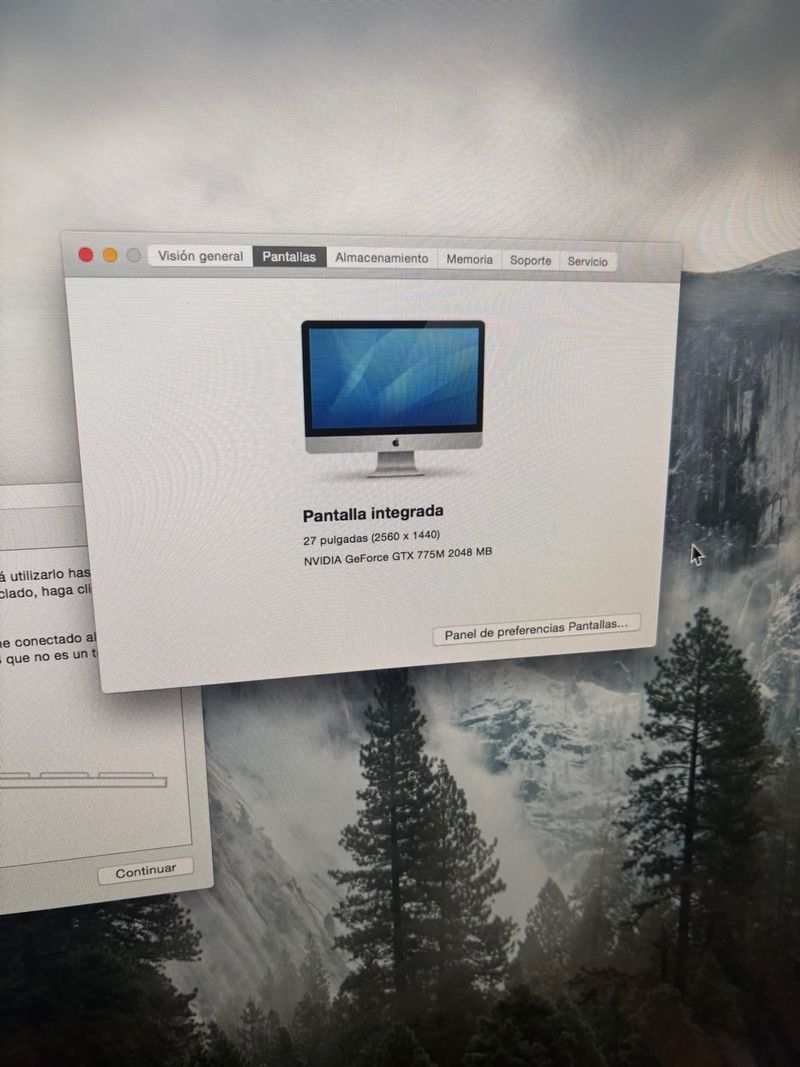 iMac Apple 27 Yosemite afbeelding 4