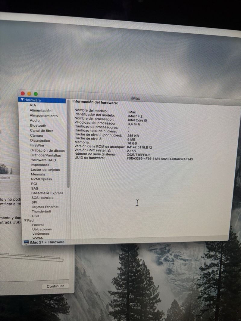 iMac Apple 27 Yosemite afbeelding 2