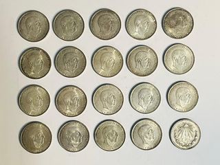 Lote 20 Monedas Plata