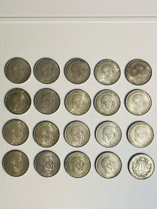 Lote 20 Monedas Plata