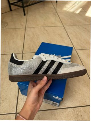 Adidas Samba Plata Mujer Talla 36