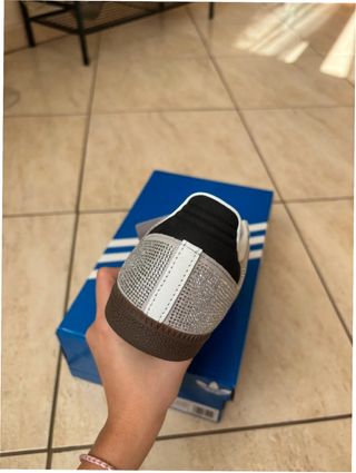 Adidas Samba Plata Mujer Talla 36