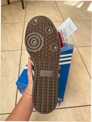 Adidas Samba Plata Mujer Talla 36