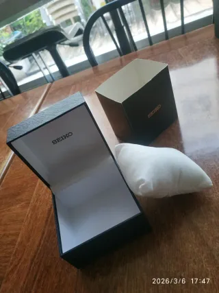 Caja para reloj Seiko