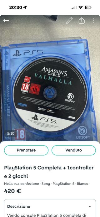 PlayStation 5 + 2 giochi