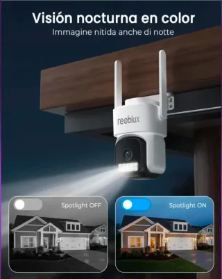 Cámara Vigilancia Exterior Reolink WiFi