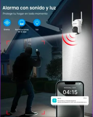Cámara Vigilancia Exterior Reolink WiFi