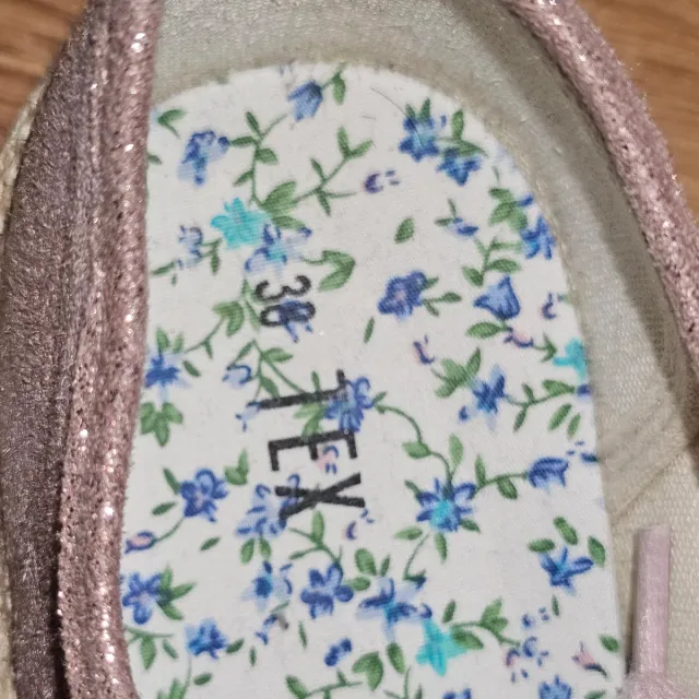 Zapatillas Glitter Mujer Talla 38