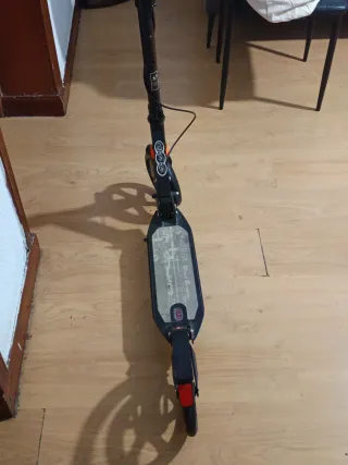 Patinete Patin Ruedas Grandes Negro