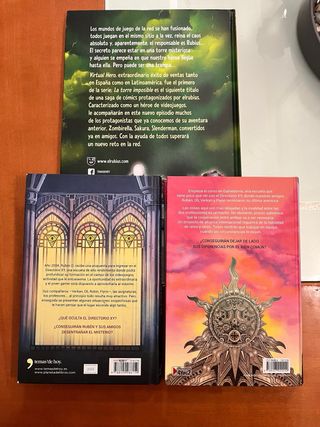 Lote 5 libros de youtubers en perfecto estado!!