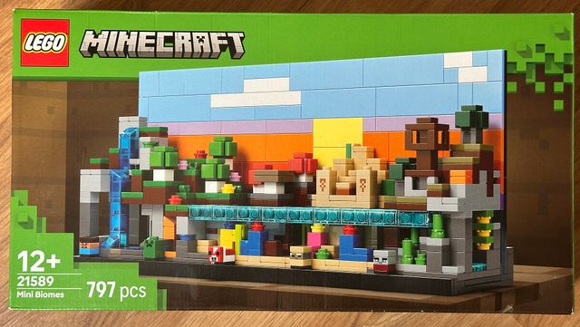 Lego Minecraft Mini Biomes 21589 - Nuevo