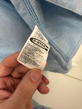 Camisa G-Star RAW azul