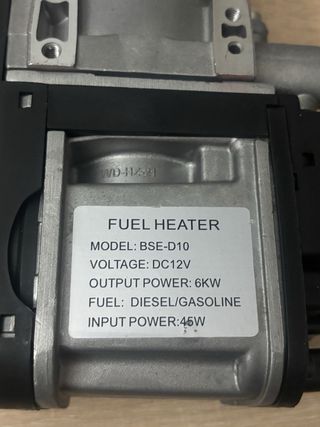 Kit completo calefacción vehículos