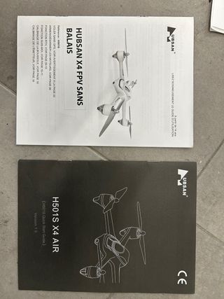 Drone Hubsan H501S X4 FPV Motor Sin escobillas