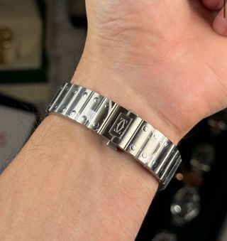 Cartier Santos Acero