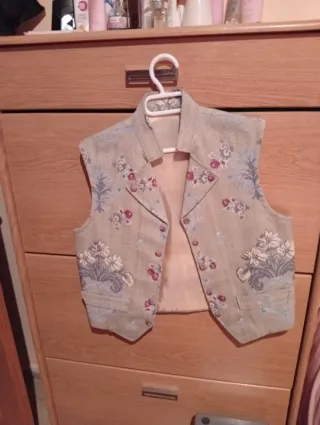 Chaleco fallero multicolor