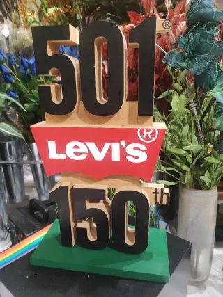 Logotipo Conmemorativo Levi's 501 150 Aniversario