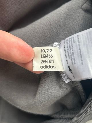 Chándal Adidas SST Original Gris Vintage Y2K