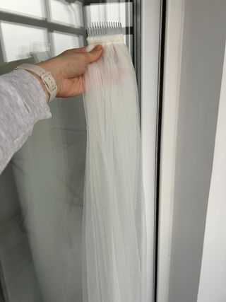 Vestido de Novia Beige y Blanco Temporada 2024