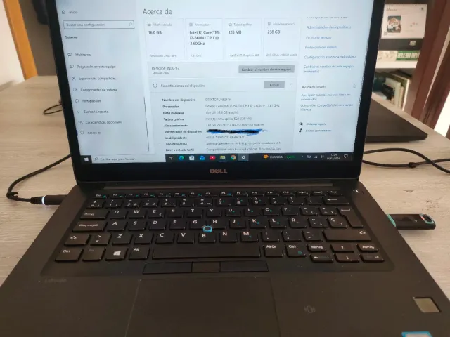 Dell Latitude 7480 i7-6600U 16GB RAM 238GB SSD