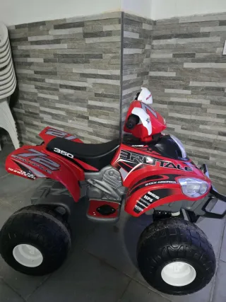 Quad para niños electrico Brutalete  14 v poco uso